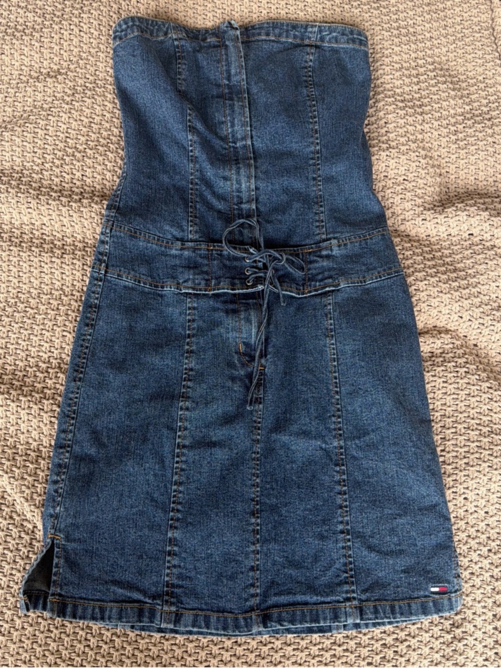 Vintage Y2K Tommy Jean Denim Dress